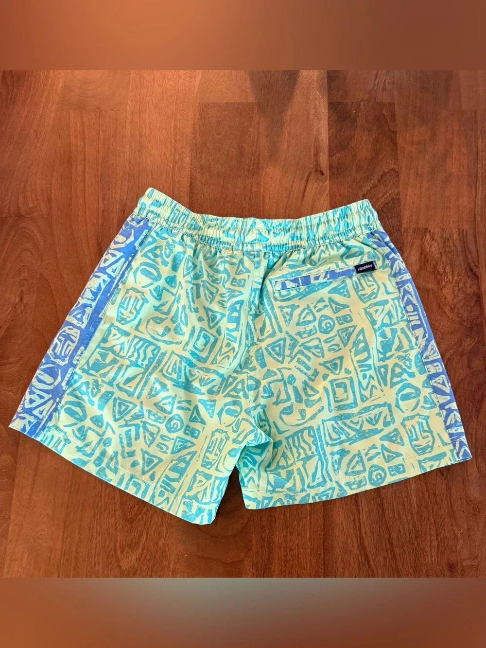 Chubbies Classic 5.5in Lined Swim Shorts Green Men's Size Small